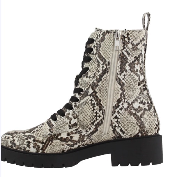 Steve Madden Guided Snake Combat Booties! - Picture 5 of 16